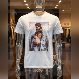 Michael Jackson New White Graphic T-Shirt